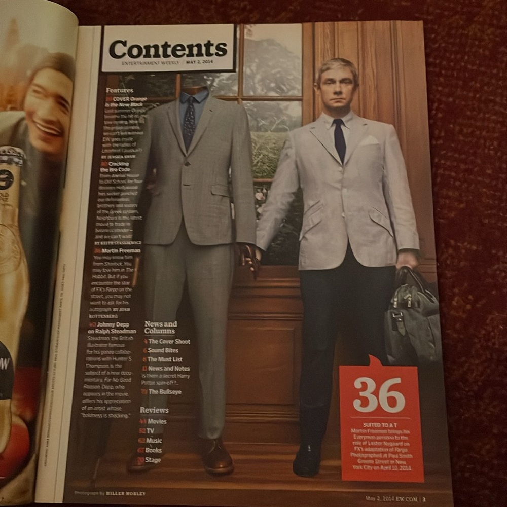 Entertainment Weekly (3 issues) 2014 - Picture 3 of 7